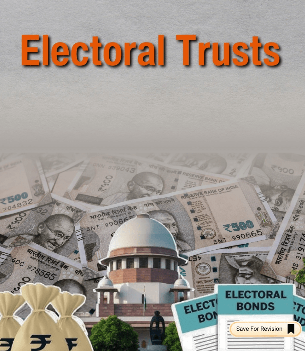 Electoral Trust and Political Donation: